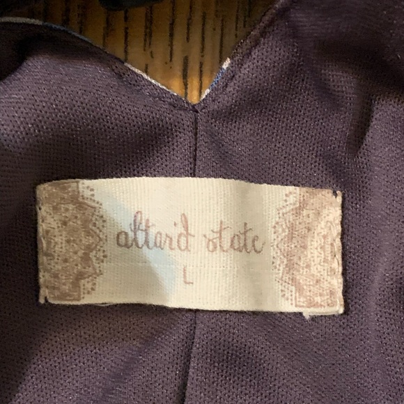 ALTAR’D STATE Floral Dress/Tunic with pockets, size Large - Picture 4 of 16